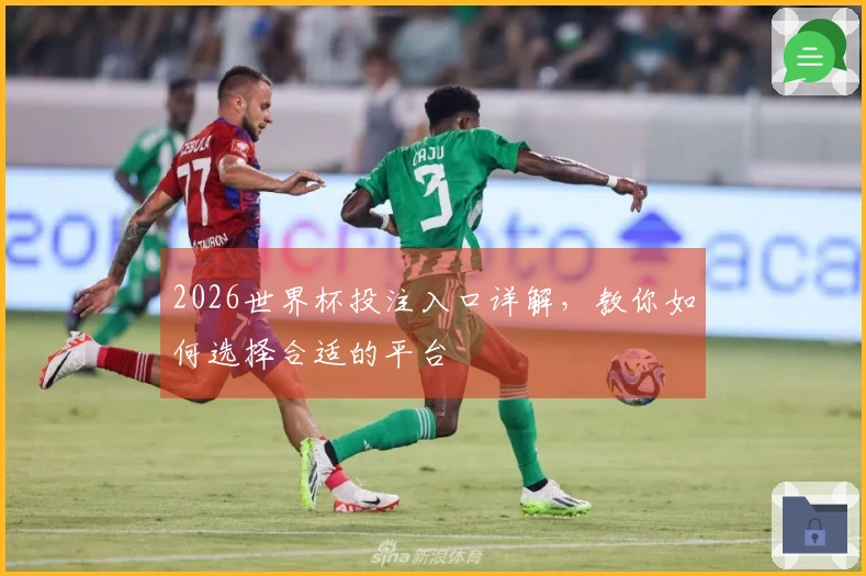 2026世界杯投注入口详解，教你如何选择合适的平台